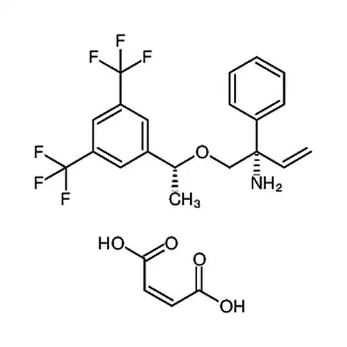 (S)-1-((R)-1-(3,5-双(三불소메틸)페닐)에틸산소基)-2-페닐부틸-3-엔-2-아민푸마르산염