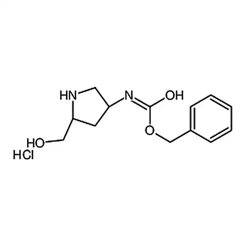 ((3S,5R)-rel-5-(羟метил)пирролалкан-3-基)аминомуравьиная кислота苄эфирсоляная кислотасоль