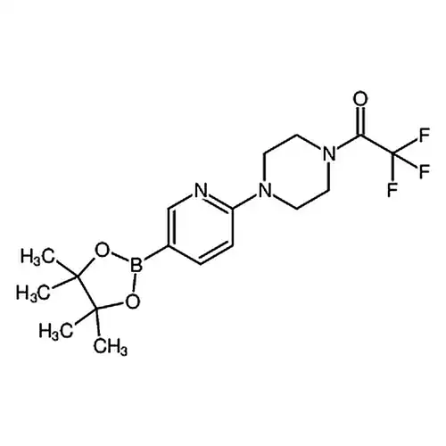 2,2,2-三불소-1-(4-(5-(4,4,5,5-四메틸-1,3,2-二산소붕소杂环펜틸알칸-2-基)피리딘-2-基)哌嗪-1-基)에틸케톤