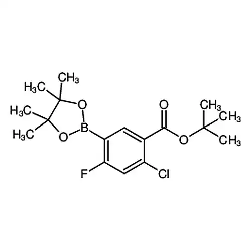 tert-Butyl 2-chloro-4-fluoro-5-(4,4,5,5-tetramethyl-1,3,2-dioxaborolan-2-yl)benzoate