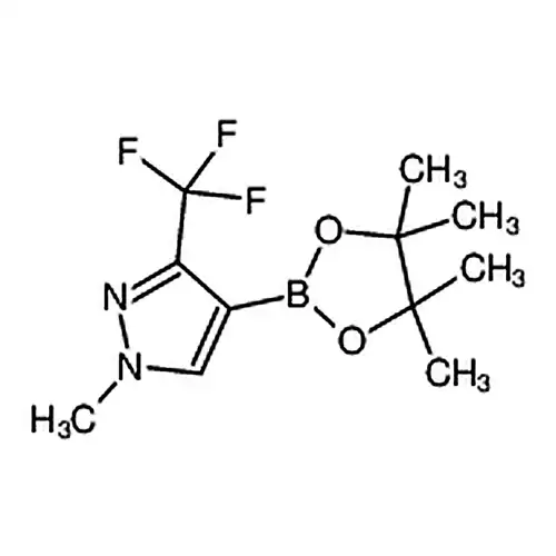 1-메틸-4-(4,4,5,5-四메틸-1,3,2-二산소六붕소알칸-2-基)-3-(三불소메틸)-1H-피라졸
