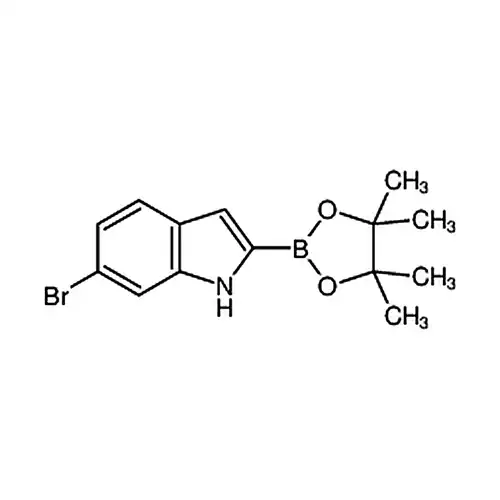 6-臭素-2-(4,4,5,5-四メチル-1,3,2-二酸素ホウ素杂环ペンチルアルカン-2-基)-1H-インドール