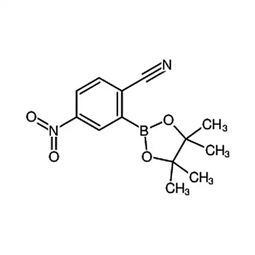 4-니트로-2-(4,4,5,5-四메틸-1,3,2-二산소杂붕소알칸-2-基)苄腈