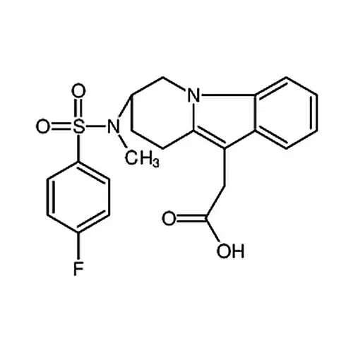 (R)-2-(7-(4-Fluoro-N-methylphenylsulfonamido)-6,7,8,9-tetrahydropyrido[1,2-a]indol-10-yl)acetic acid