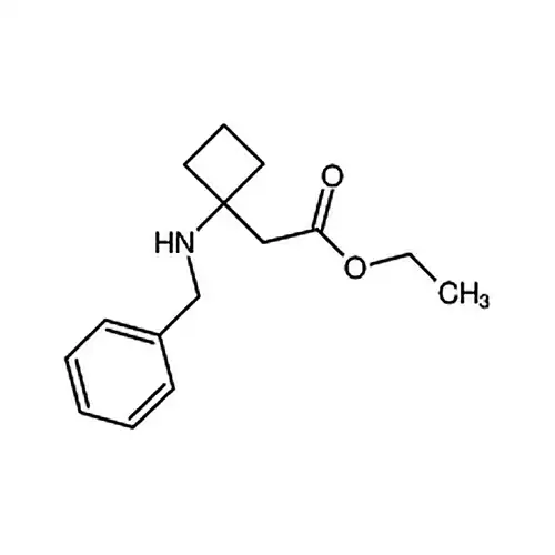 Ethyl 2-(1-(benzylamino)cyclobutyl)acetate