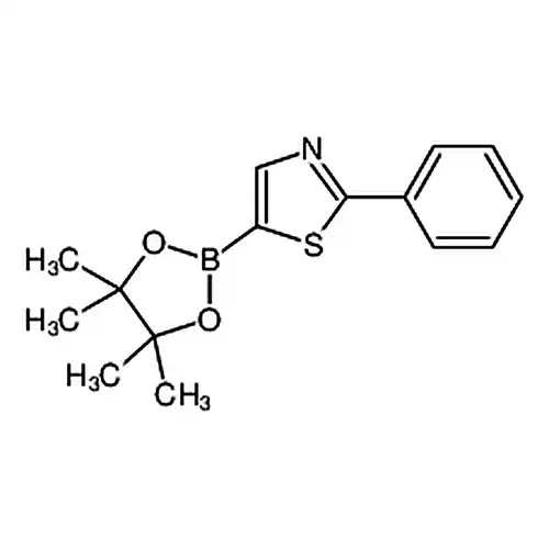 2-페닐-5-(4，4，5，5-四메틸-1，3，2-二산소붕소杂环펜틸알칸-2-基)티아졸