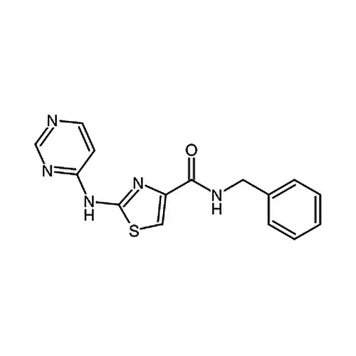N-Benzyl-2-(pyrimidin-4-ylamino)thiazole-4-carboxamide