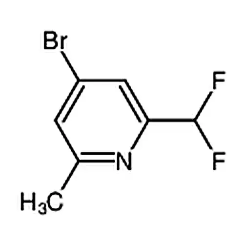 4-브롬-2-(二불소메틸)-6-메틸피리딘