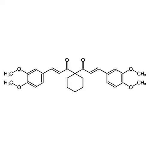 (2E,2'E)-1,1'-环гексил基亚基二(3-(3,4-二метилкислорода基фенил)-2-пропилен-1-кетон)