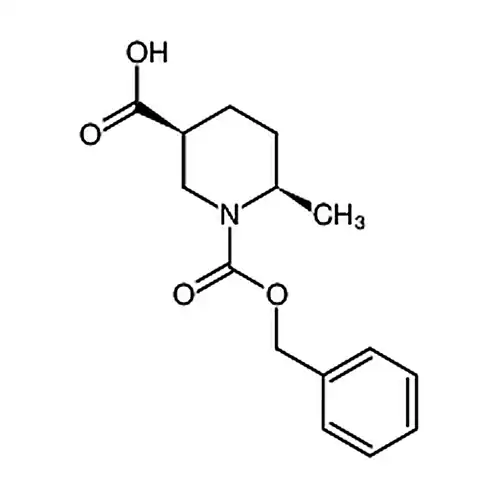 (3S，6R)-1-((苄酸素基)羰基)-6-メチル哌啶-3-羧酸