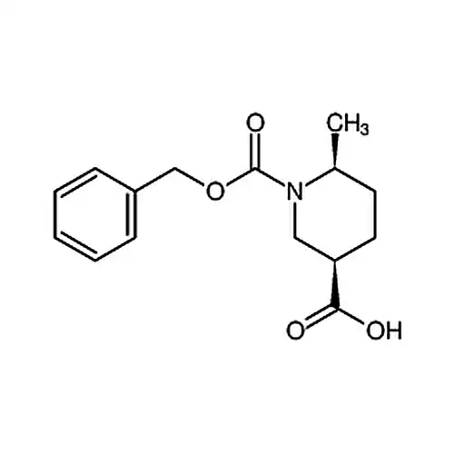 (3R，6S)-1-((苄산소基)羰基)-6-메틸哌啶-3-개미산