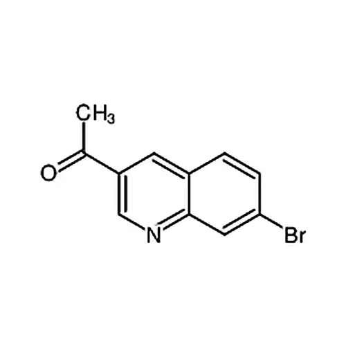 1-(7-臭素キノリン-3-基)エチルケトン