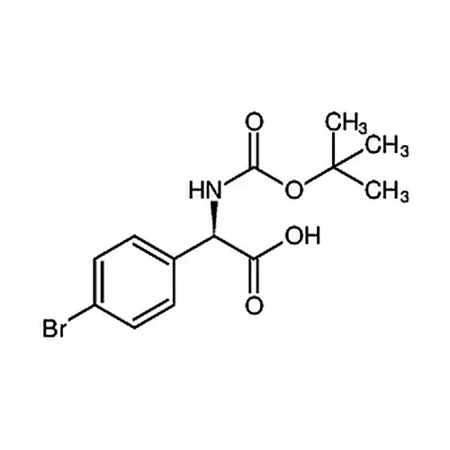 (R)-2-(4-бромафенил)-2-((叔бутилкислорода基羰基)амино)уксусная кислота