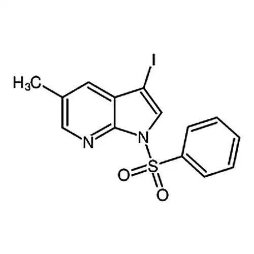3-Iodo-5-methyl-1-(phenylsulfonyl)-1H-pyrrolo[2,3-b]pyridine