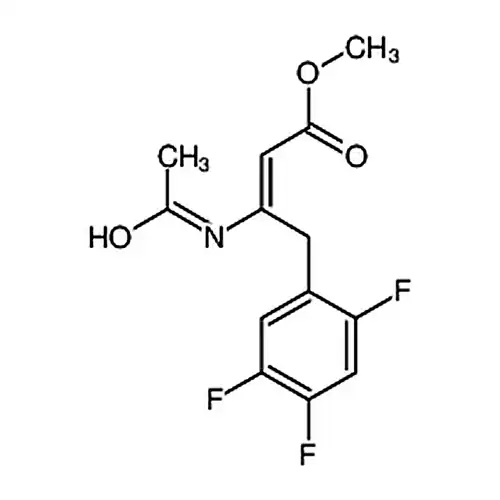 (Z)-3-エチル酰アミノ-4-(2,4,5-三フッ素フェニル)ブチル-2-エン酸エチルエステル