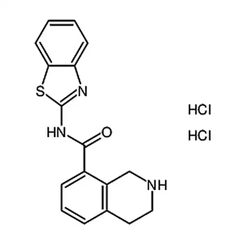8-イソキノリンメチルアミド，N-2-ベンゼン并チアゾール基-1，2，3，4-四水素 - 二塩酸塩