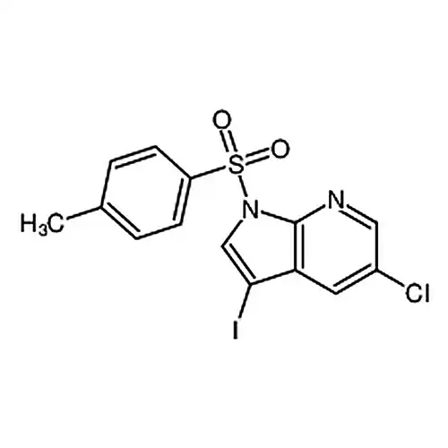 5-塩素-3-ヨウ素-1-(4-メチルベンゼン磺酰基)-1H-ピロール并[2，3-b]ピリジン