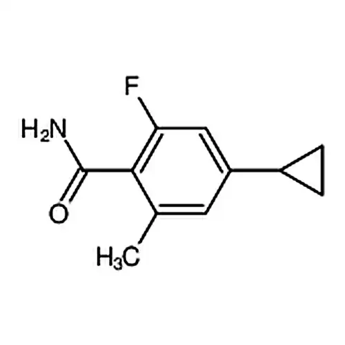4-Cyclopropyl-2-fluoro-6-methylbenzamide