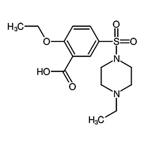 2-에틸산소基-5-(4-에틸哌嗪-1-磺酰基)안식향산염산염