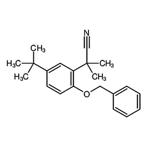 2-(2-(苄кислорода基)-5-(трет-бутил)фенил)-2-метилпропил腈