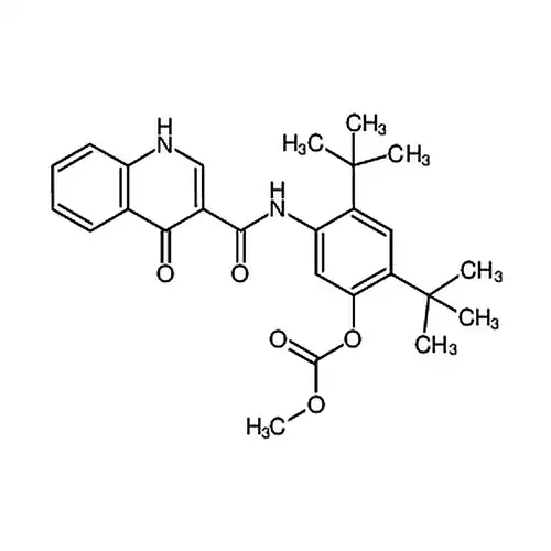 2，4-二tert-부틸-5-(4-산소代-1，4-二수소퀴놀린-3-메틸아미드基)페닐메틸탄산에스테르