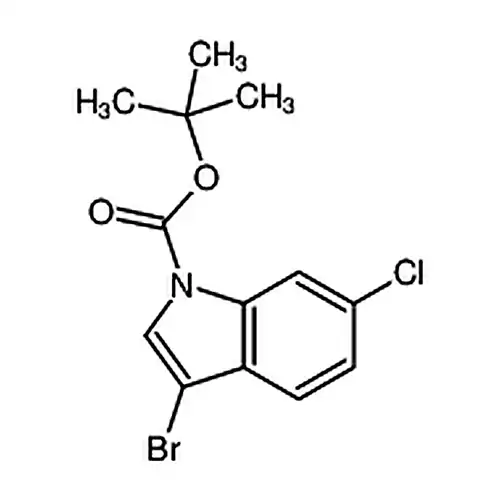 N-Boc-3-브롬-6-염소인돌