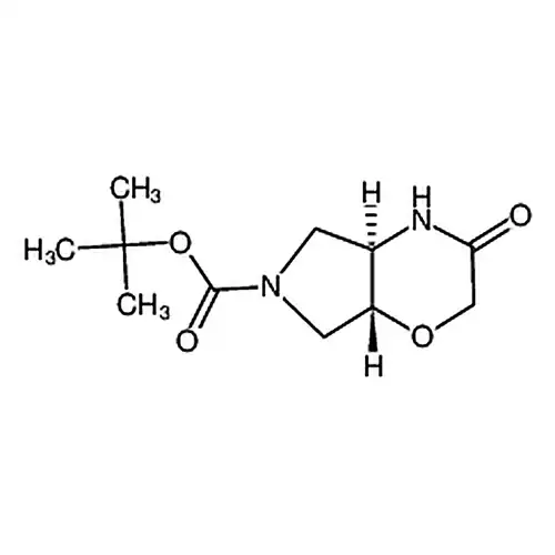 TRANS-(4aR，7aR)-叔-부틸基 3-산소亚基六수소피롤并[3，4-b][1，4]噁嗪-6(2H)-개미산基에스테르