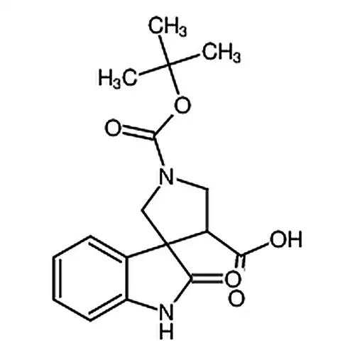 1-(叔-부틸산소羰基)-2-산소亚基螺[二수소인돌并-3，3-피롤알칸]-4-羧산