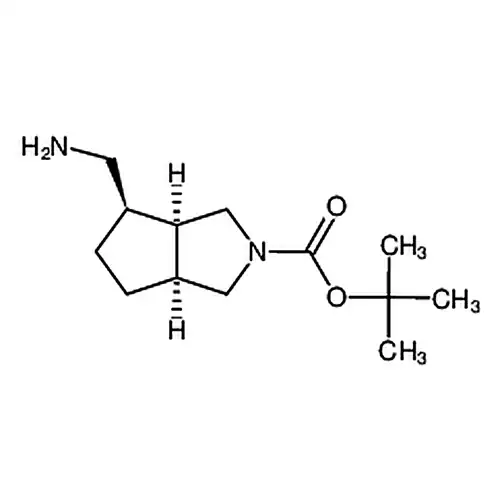 Racemic-(3aR，4R，6aS)-叔-бутил基 4-(аминометил)六водорода环пентил二ен并[c]пиррол-2(1H)-муравьиная кислота基эфир