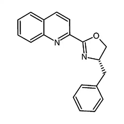 (S)-4-бензил-2-(хинолин-2-基)оксазол啉