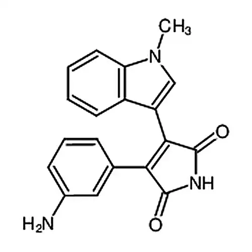 3-(3-아미노페닐)-4-(1-메틸-1H-인돌-3-基)-1H-피롤-2,5-二케톤
