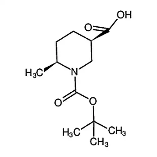 顺式-6-메틸- 哌啶-1，3-二개미산1-叔부틸에스테르