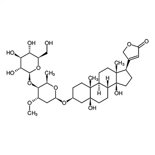 Periplogenin 3-[O-β-glucopyranosyl-(1→4)-β-sarmentopyranoside]