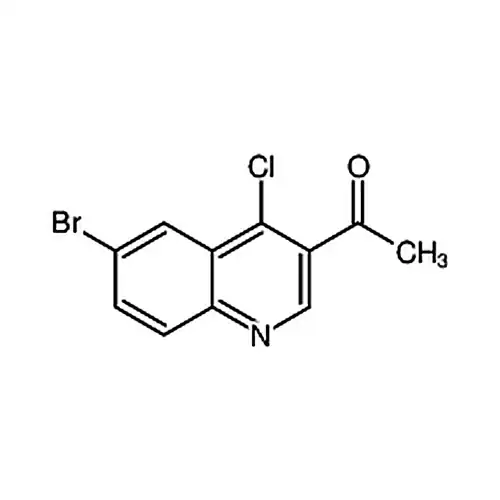 1-(6-브롬-4-염소퀴놀린-3-基)에틸-1-케톤