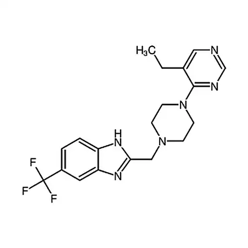 2-[[4-(5-에틸-4-피리미딘基)-1-哌嗪基]메틸]-6-(三불소메틸)-1H-벤젠并이미다졸
