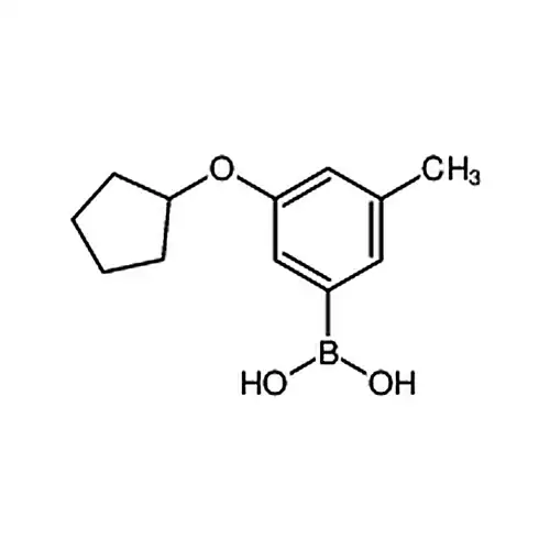 (3-(环пентилкислорода基)-5-метилфенил)борная кислота