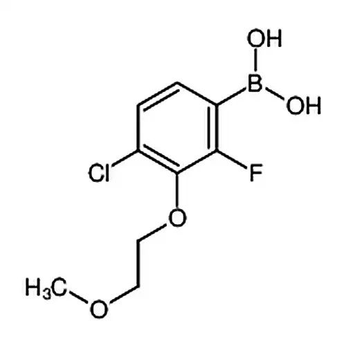 (4-Chloro-2-fluoro-3-(2-methoxyethoxy)phenyl)boronic acid