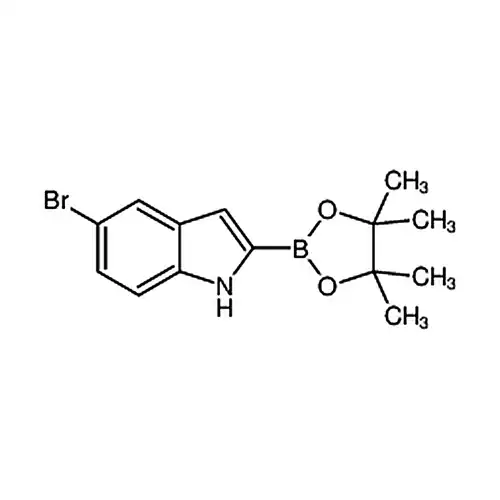 5-臭素-2-(4,4,5,5-四メチル-1,3,2-二酸素ホウ素杂环ペンチルアルカン-2-基)-1H-インドール