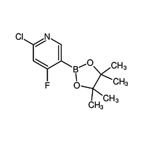 2-Chloro-4-fluoro-5-(4，4，5，5-tetramethyl-1，3，2-dioxaborolan-2-yl)pyridine