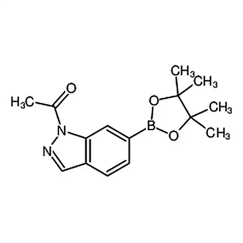 1-(6-(4,4,5,5-四메틸-1,3,2-二산소붕소杂环펜틸알칸-2-基)-1H-吲唑-1-基)에틸케톤