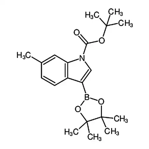 1-BOC-6-メチルインドール-3-ホウ酸频哪アルコールエステル