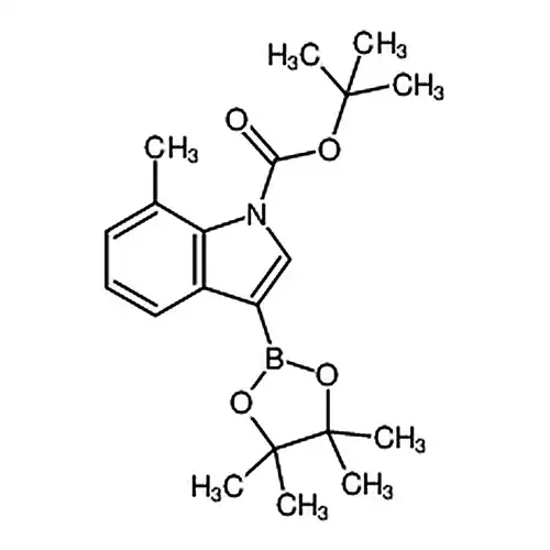 1-Boc-7-メチルインドール-3-ホウ酸频哪アルコールエステル
