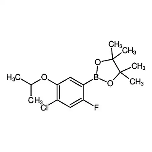2-(4-염소-2-불소-5-异프로필산소基페닐)-4,4,5,5-四메틸-1,3,2-二산소붕소杂环펜틸알칸