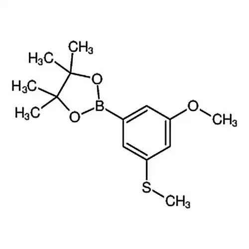 2-(3-메틸산소基-5-(메틸황基)페닐)-4,4,5,5-四메틸-1,3,2-二산소붕소杂环펜틸알칸