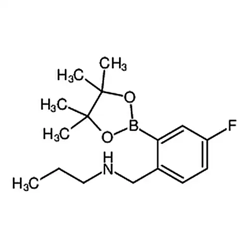 N-(4-불소-2-(4,4,5,5-四메틸-1,3,2-二산소붕소杂环펜틸알칸-2-基)벤질)프로필-1-아민