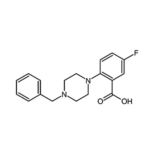 2-(4-벤질哌嗪-1-基)-5-불소벤젠개미산