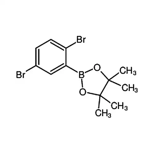 2-(2，5-Dibromophenyl)-4，4，5，5-tetramethyl-1，3，2-dioxaborolane