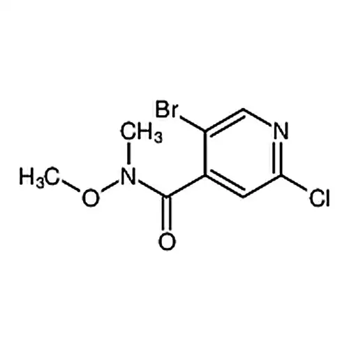 5-Bromo-2-chloro-N-methoxy-N-methylisonicotinamide