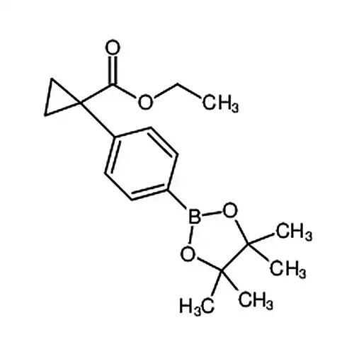 Ethyl 1-(4-(4,4,5,5-tetramethyl-1,3,2-dioxaborolan-2-yl)phenyl)cyclopropanecarboxylate