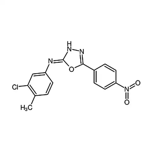 N-(3-chloro-4-methylphenyl)-5-(4-nitrophenyl)-1，3，4-oxadiazol-2-amine
